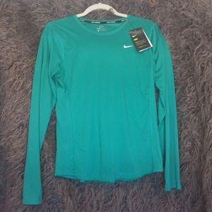 Nike Dry Fit Running Long Sleeve Top M